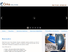 Tablet Screenshot of orkavelas.com